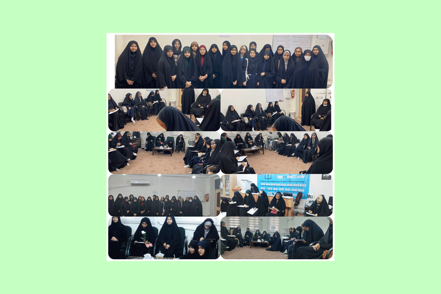 حضور نماینده بسیج دانش آموزی هنرستان تلاش در جلسه مسئولین بسبج مدارس و پیام تشکر بسیج دانش آموزی ناحیه یک از  حضور فعال نماینده بسیج دانش آموزی هنرستان در جلسات ☝️