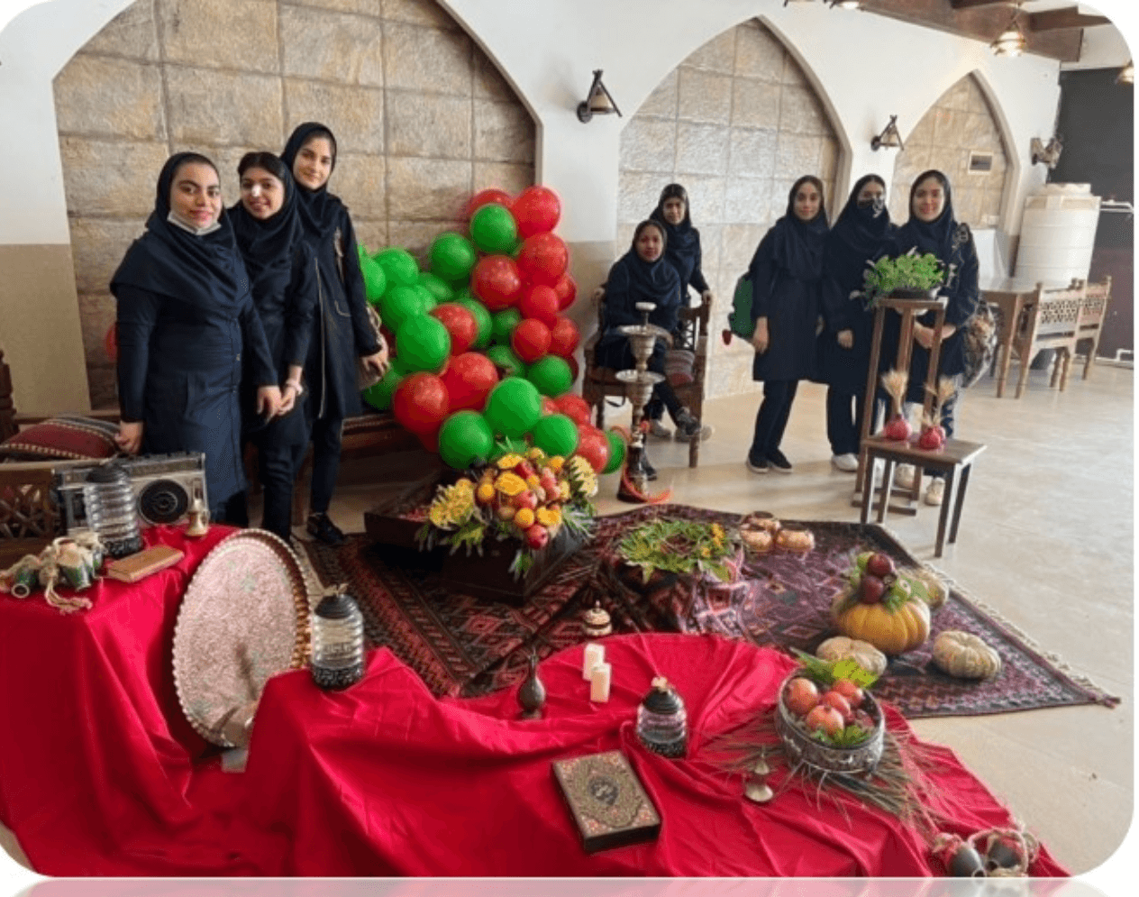 جشنواره بومی محلی بمناسبت دهه فجر هنرستان تلاش