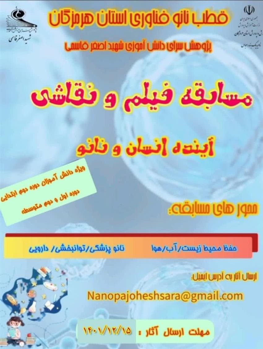 مسابقه استانی فیلم و نقاشی(آینده انسان و نانو)